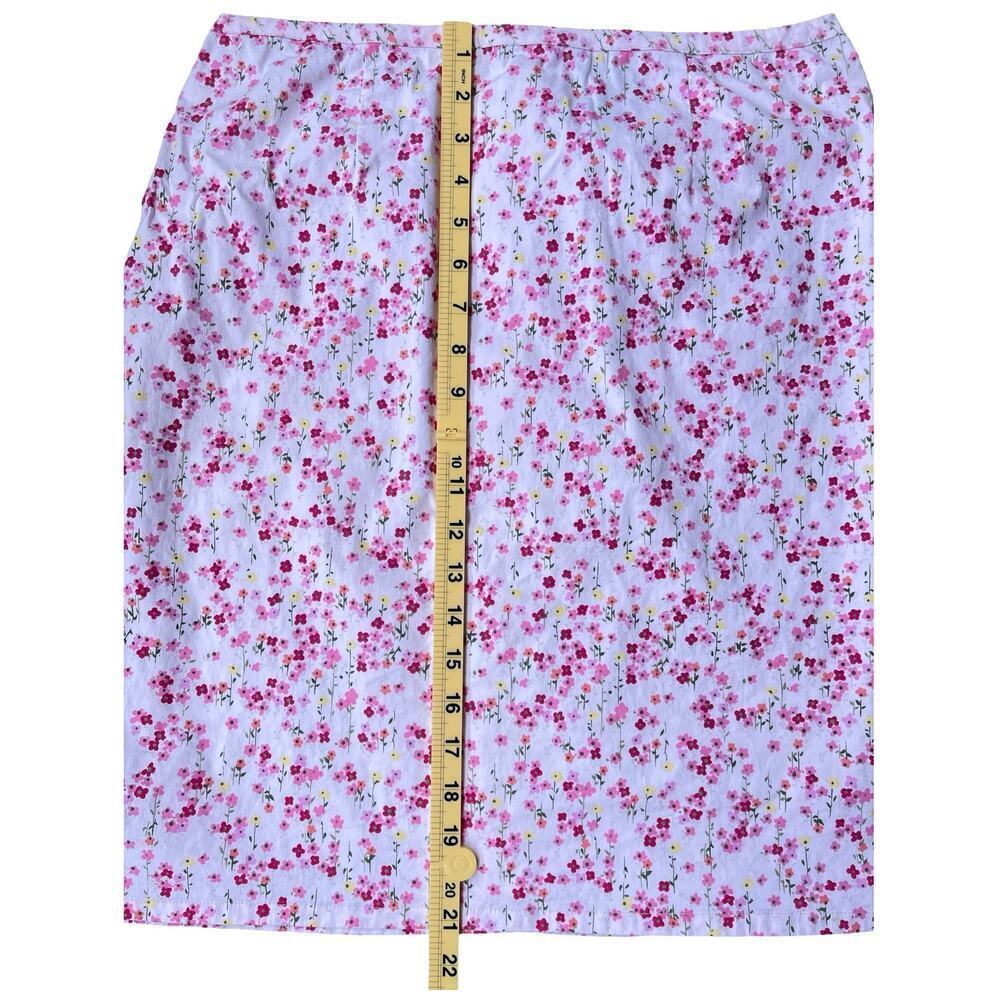 No Boundaries Vintage Y2K Pink Floral Skirt – Juniors L Tag / Fits Women Medium - Picture 6 of 12